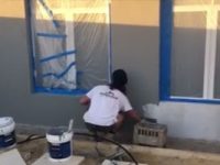 Applying texture coatings